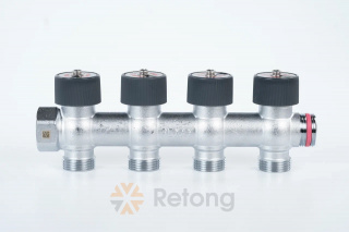 Распределительный коллектор РЕХАУ G 3/4 4 отвода G 3/4