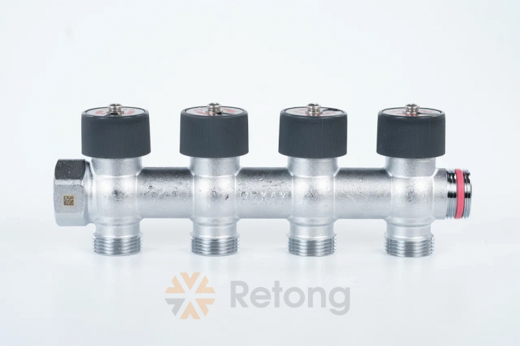 Распределительный коллектор РЕХАУ G 3/4 4 отвода G 3/4