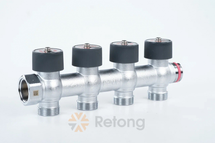 Распределительный коллектор РЕХАУ G 3/4 4 отвода G 3/4