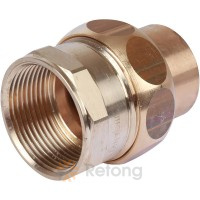 Сгон Sanha 4340G, бронза, самоуплотняющийся 54x2 В, пайка