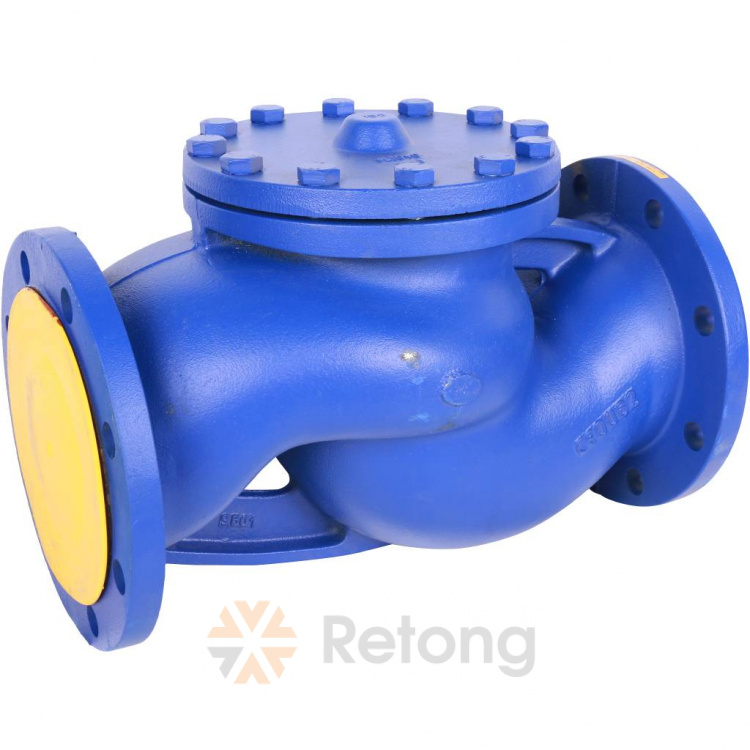 Клапан обратный Zetkama 287A подъемный шток Ду150 Ру16 фл Tmax=300