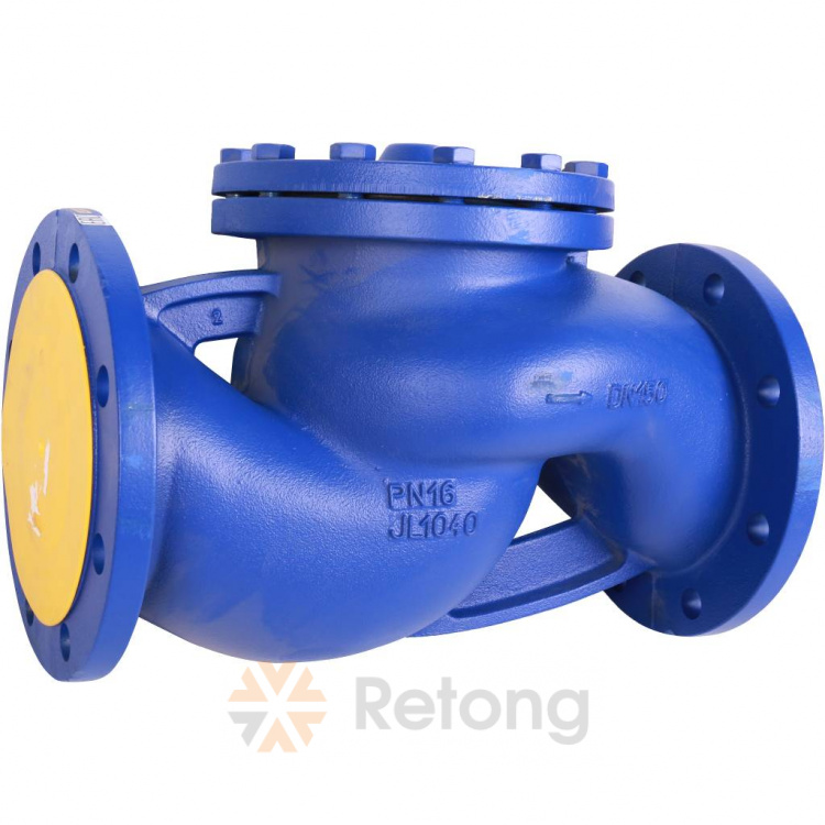 Клапан обратный Zetkama 287A подъемный шток Ду150 Ру16 фл Tmax=300