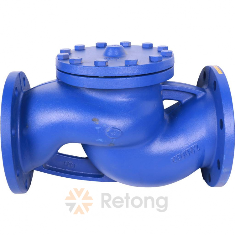 Клапан обратный Zetkama 287A подъемный шток Ду150 Ру16 фл Tmax=300