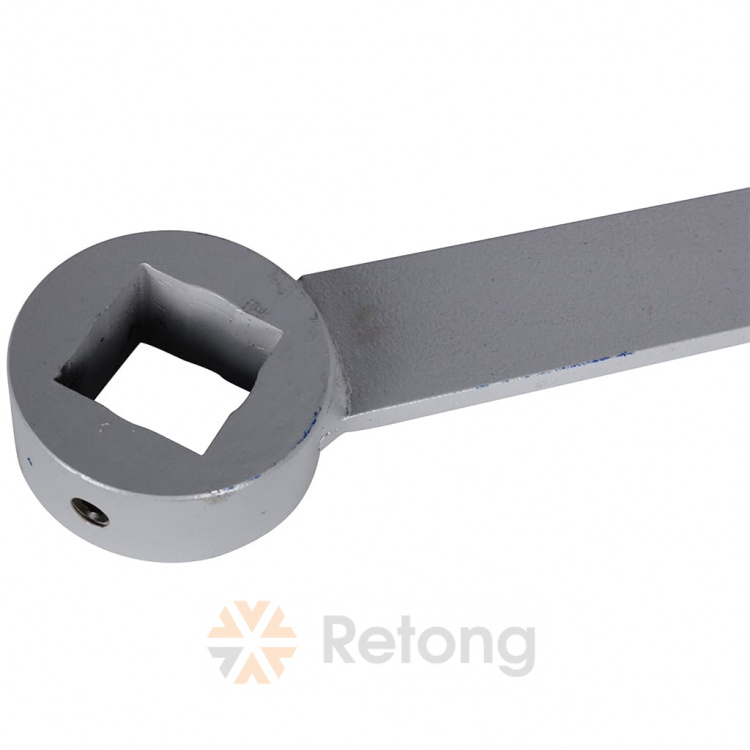 Кран шаровый полнопроходной Zetkama 565, чугунный фланцевый, DN125, PN16, корпус-чугун, шар-латунь, рукоятка-рычаг