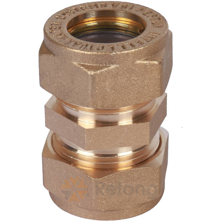 Муфта латунь 15A обжим STAHLMANN SSWL15/150BEF