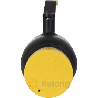 БРОЕН 11с10фт КШТ 60.002.065  кран шар.сталь станд. проход DN 065 PN 16 под приварку с рукояткой [КШТ 60.002.065.А.16]