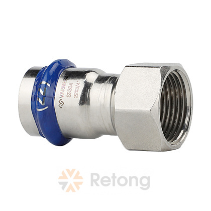 Муфта переходная Varmega Inox Press 42x1 1/2&amp;quot;В