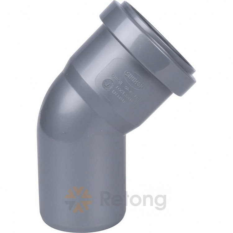 Отвод Sinikon Стандарт 50х45º