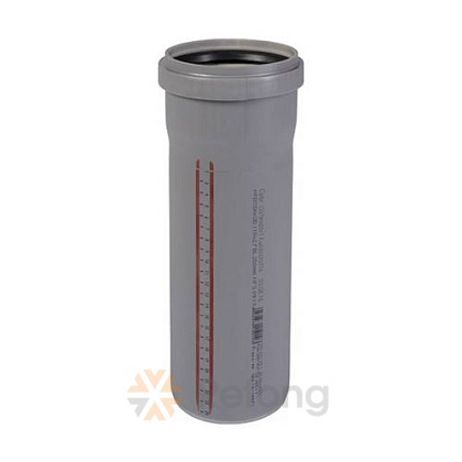 Труба ПП для внутр. канализации HTEM 160x2000 мм, Ger