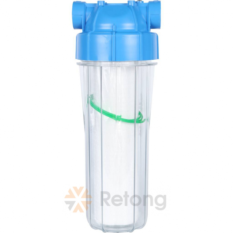 Фильтр AquaFilter 10SL,с возд. кл., лат. резьба 1/2 ИТАЛЬЯНСКИЙ.Корпус, кроншт., ключ и карт FHPR12-B1-AQ. (12)