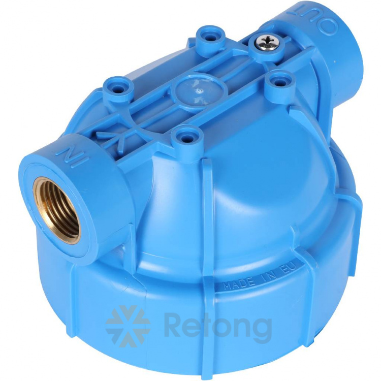 Фильтр AquaFilter 10SL,с возд. кл., лат. резьба 1/2 ИТАЛЬЯНСКИЙ.Корпус, кроншт., ключ и карт FHPR12-B1-AQ. (12)